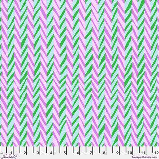 KAFFE FASSETT HERRINGBONE BLUE PWBM019.BLUE