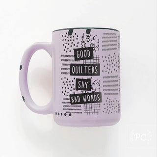 GOOD QUILTERS MUG PURPLE