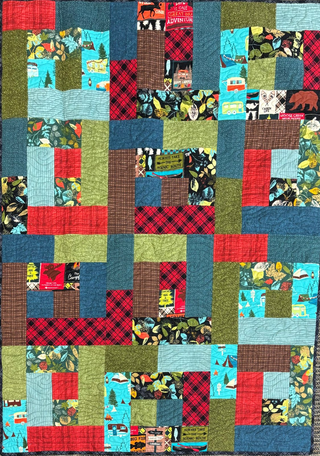 FALL IMPRESSIONS KIT PATTERN AND BINDING INCLUDED