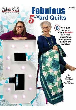 FABULOUS 5 YARD QUILTS FABRIC CAFE BOOK