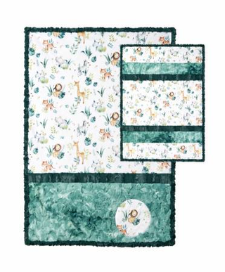 JUNGLE RUMBLE CUDDLE KIT 28"X41" SHANNON CUDDLE