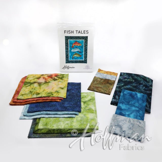FISH TALES CANDLE MAT KIT – Quilt Crossing