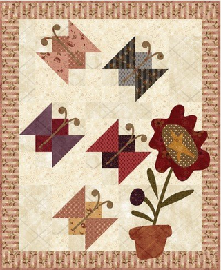 FLITTER, FLUTTER, FLOAT ONE SISTER KIT INCLUDING PATTERN