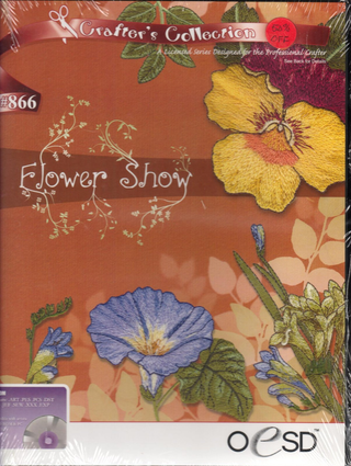 OESD Flower Show #866 Crafter's Collection