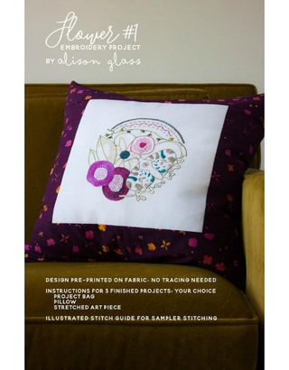 Flower #1 By Alison Glass