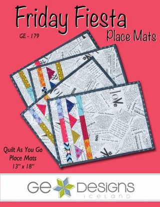 Friday Fiesta Place Mats (M) - Ge Designs