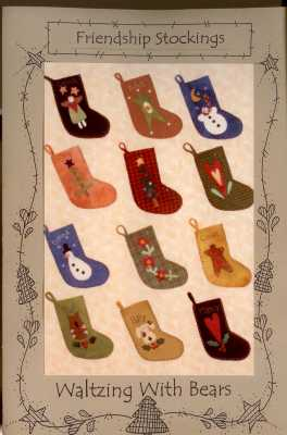 Friendship Stockings   <br> By Waltzing With Bears