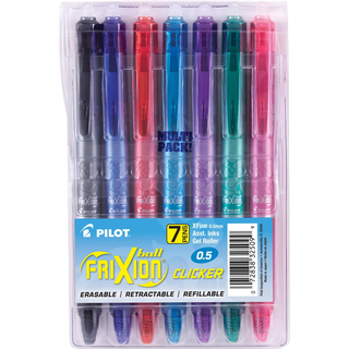 Frixion Erasable Fine Assrt Pens 8pk