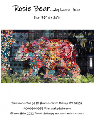 ROSIE BEAR COLLAGE - LAURA HEINE