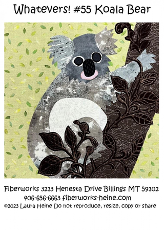 WHATEVERS! #55 KOALA BEAR COLLAGE - LAURA HEINE