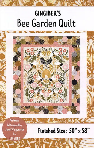 BEE GARDEN QUILT PATTERN BY GINGIBERS