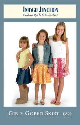 GIRLY GORED SKIRT (M) - INDYGO JUNCTION