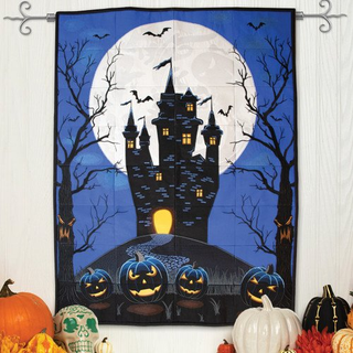HAUNTED HILL MANSION TILING SCENE