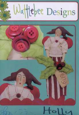 HOLLY TREE SKIRT KIT WITH PATTERN