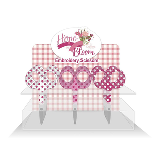 HOPE IN BLOOM EMBROIDERY SCISSORS