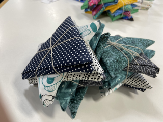 Teal Fat Quarter 6 Pack