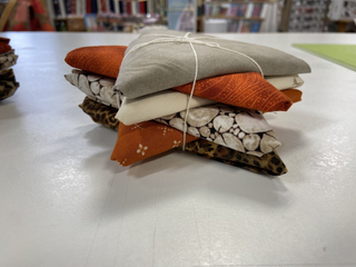 Orange Fat Quarter 6 Pack