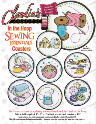 SEWING ESSENTIAL COASTERS - CLAUDIA'S CREATIONS