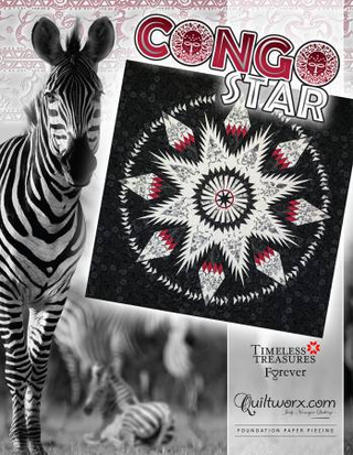 CONGO STAR - QUILTWORX.COM