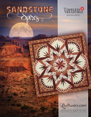 SANDSTONE SPIRES- QUILTWORX.COM