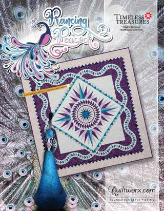 PRANCING PEACOCK WALL QUILT - QUILTWORX.COM