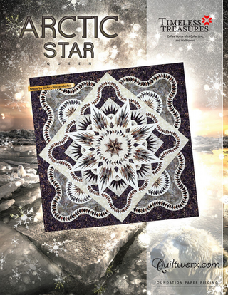 ARCTIC STAR QUEEN PATTERN - QUILTWORX