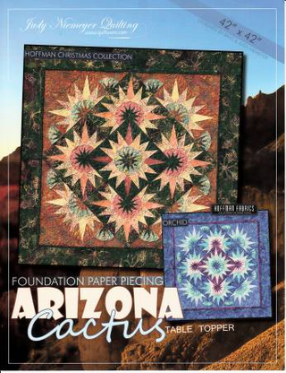 ARIZONA CACTUS TABLE TOPPER - JUDY NIEMEYER - QUILTWORX.COM