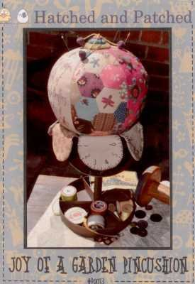 Joy of a Garden Pincushion   Hatched and Patched