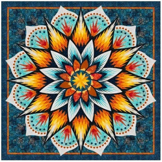 CARNIVAL FLOWER RILEY BLAKE WALL KIT - QUILTWORX