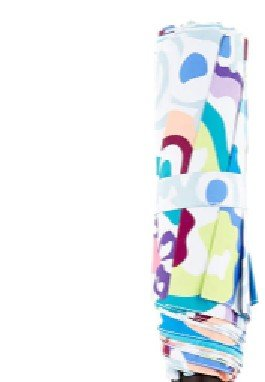 KAFFE FASSETT DESIGNS UMBRELLA AQUA