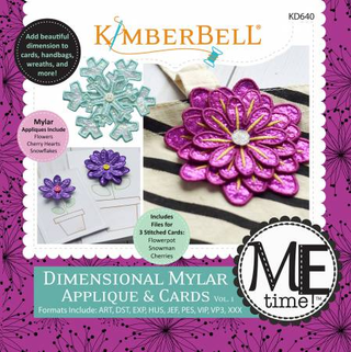 DIMENSIONAL MYLAR APPLIQUE & CARDS - KIMBERBELL