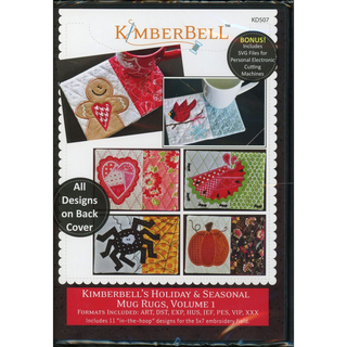 KIMBERBELL'S HOLIDAY & SEASONAL MUG RUGS, VOLUME 1