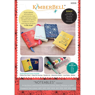 Noteables Vol. 1 (Embroidery CD) by Kimberbell