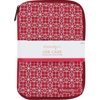 KIMBERBELL USB CASE CRANBERRY STAR