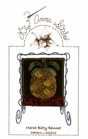 MARCH BITTY BANNER - LILY ANNA STITCHES