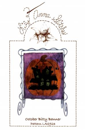 OCTOBER BITTY BANNER - LILY ANNA STITCHES
