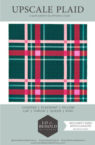 UPSCALE PLAID PATTERN BY LO & BEHOLD