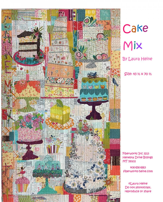 CAKE MIX COLLAGE - LAURA HEINE - FIBERWORKS