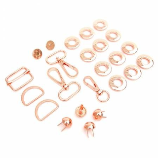 Magnolia Drawstring Hardware Kit - Rose Gold