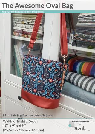 THE AWESOME OVAL BAG PATTERN BY MRS H