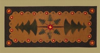 Mountain Pine Table Runner <br> By Waltzing With Bears