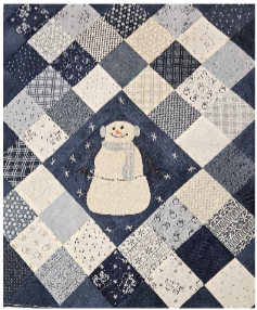 Mr. Snowman Wall Hanging Quilt Kit