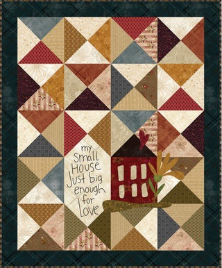 MY SMALL HOUSE ONE SISTER KIT INCLUDES PATTERN