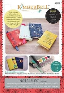 NOTEABLES, VOL 1, ICOMPOSITION NOTEBOOK COVERS - KIMBERBELL (M)