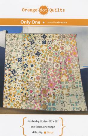 ONLY ONE - ORANGE DOT QUILTS