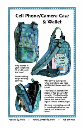 CELL PHONE/CAMERA CASE & WALLET - BY ANNIE