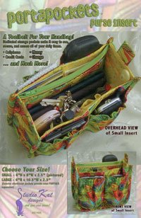 Portapockets Purse Insert   By Studio Kat Designs