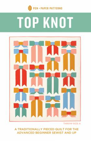 TOP KNOT PEN AND PAPPER PATTERNS