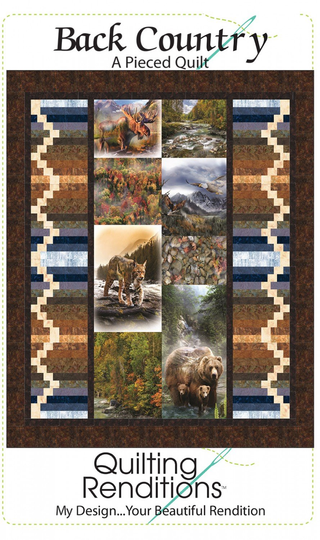 BACK COUNTRY PANEL QUILT KIT WITH PATTERN