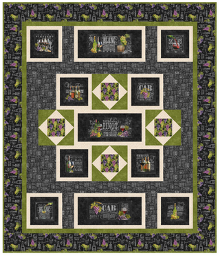 (25 Pieces) Home Town Neighbor Quilt Seeds Fat-Quarter Bundle